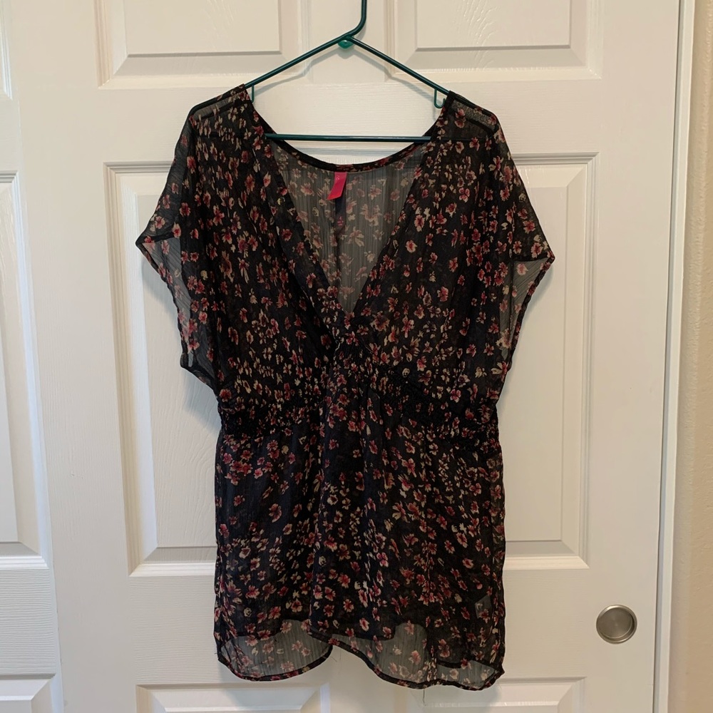 Flowered Blouse